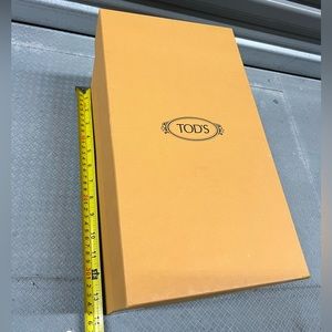 Tod’s , empty shoe box
